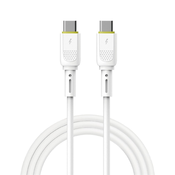 Кабель WIWU Cobra USB-C to USB-C 1m 60W White
